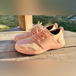 Snibbs Spacecloud Premium 2.0 Stylish Pale Peach Women's Work Sneakers